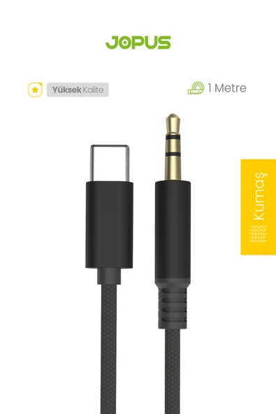 Jopus Universal Type C DAC Aux Dönüştürücü JO-TY07 ürün görseli 1