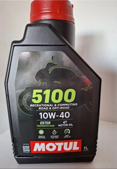 Motul 5100 10W-40 4T 1 lt Motosiklet Yağı ürün görseli 1