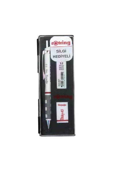 Okul Seti Versatil+Min Silgi Hediyeli 0.5 MM Beyaz RO-KK07-05B ürün görseli 1