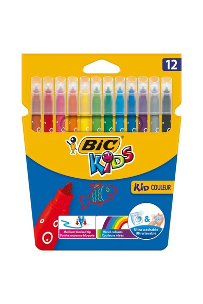 KEÇELİ KALEM KID COULEUR 12 RENK 9202932 ürün görseli 1