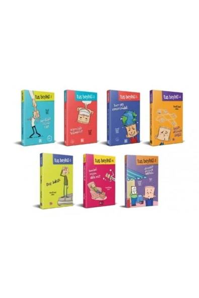 Tuş Beyinli 1-2-3-4-5-6-7 Kitap Seti /yusuf Asal ürün görseli 1