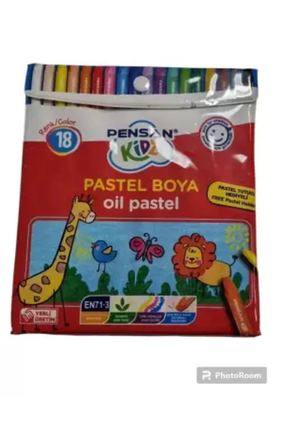 Kidz Pastel Boya Çantalı 18 Renk 98121 ürün görseli 1