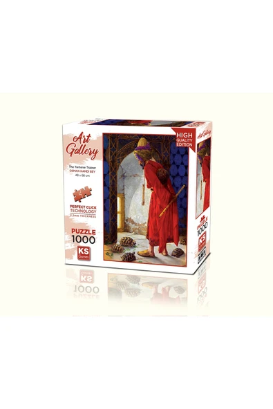 Kaplumbağa Terbiyecisi 1000 Parça Puzzle ürün görseli 1