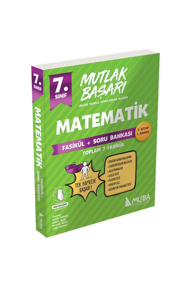 PTTAVM: MB 7. Sınıf Matematik Fasikül+Soru Bankası 2025-2026 ve 2