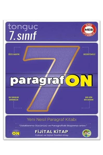 7. Sınıf ParagrafON Soru Bankası - ürün görseli 1