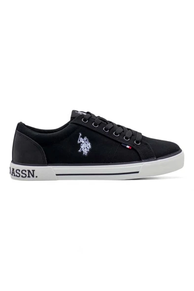 U.S. Polo Assn. TEO 5FX 101947636 Erkek Sneaker Ayakkabı Siyah 40-45 ürün görseli 1