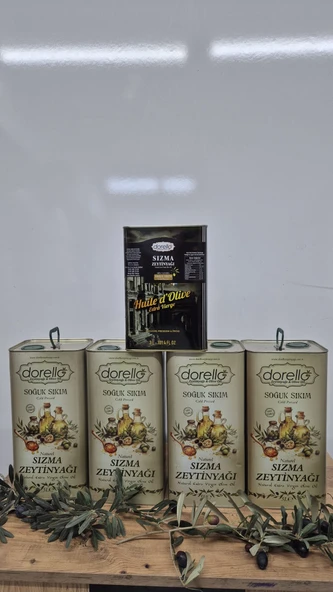 Dorello İlk Hasat Zeytinyağı  Teneke 13 Lt ürün görseli 1