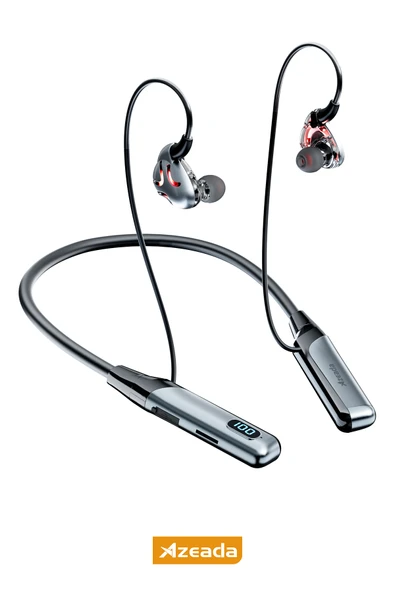 Azeada AZ-BN02 Boyun Askılı  Bluetooth Kulaklık - Resim 2