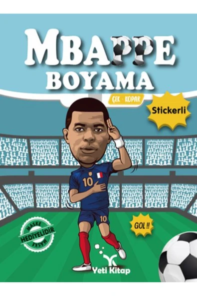 Mbappe Boyama Kitabı ürün görseli 1