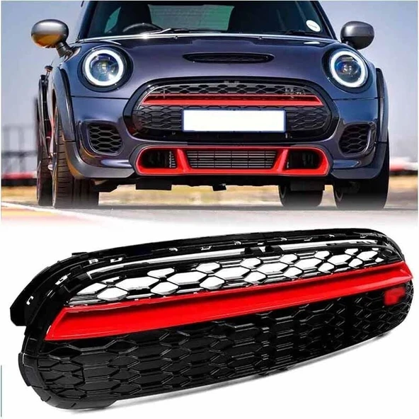AUTOGP Mini cooper f55 f56 f57 jcw ön panjur ızgara 2014 / 2021 ürün görseli 1