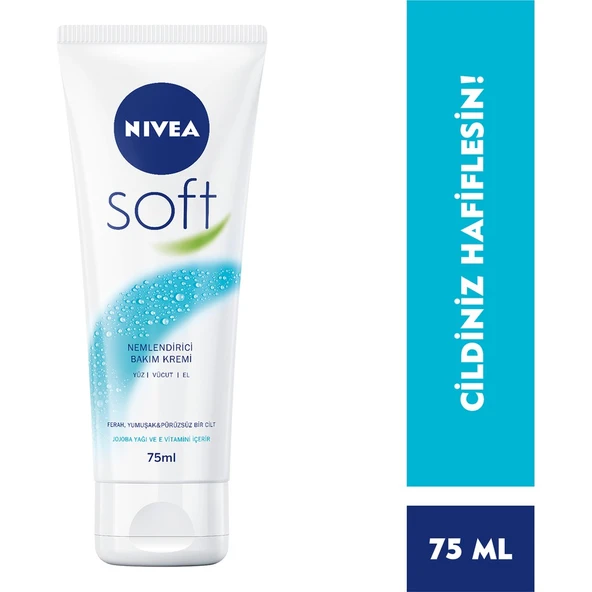 Nivea Soft Nemlendirici Krem Tüp 75 ml ürün görseli 1