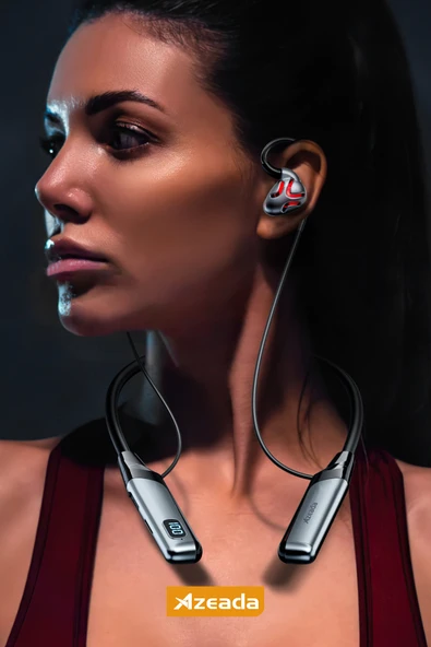 Azeada AZ-BN02 Boyun Askılı  Bluetooth Kulaklık - Resim 4