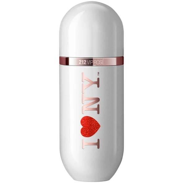 Carolina Herrera 212 Vip Rose I Love NY Limited Edition EDP 80 ml Kadın Parfümü ürün görseli 1