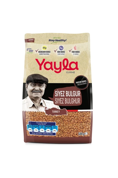 Yayla Gurme Siyez Bulgur 500 gr ürün görseli 1