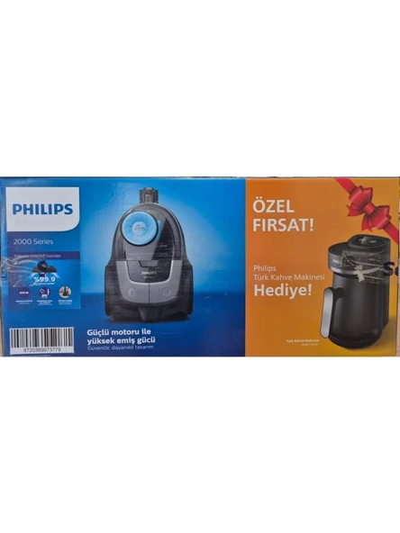 PHİLİPS XB-2142/10 TORBASIZ SÜP+HDA150/61 HEDİYELİ ürün görseli 1