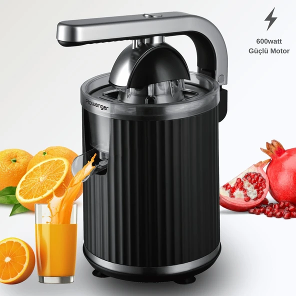 Rowenger D-8037F 600watt Elektrikli Narenciye Sıkacağı Meyve Sıkacağı Portakal Sıkacağı ürün görseli 1