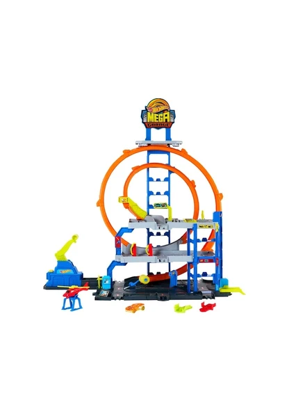 Hot Wheels Cıty Mega Loop Garage JBM74 Lisanslı Ürün - Resim 2