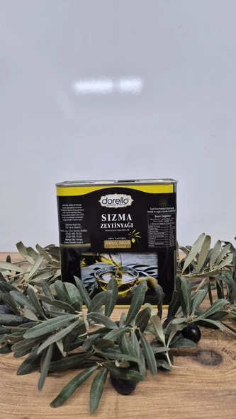 Dorello Soğuk Sıkım Zeytinyağı  Teneke 1 Lt ürün görseli 1