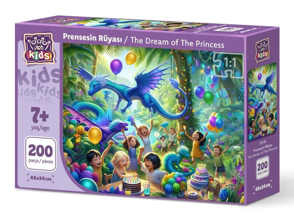 Art Puzzle Kids 5 Yaş ve Üzeri Afacan Yarışçı - 100 Parça Yapboz 35420 ürün görseli 1