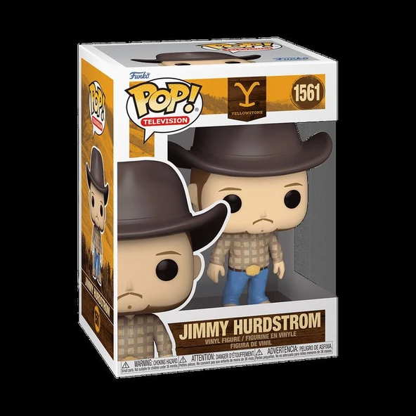 Funko Pop Television Yellowstone Jimmy Hurdstorm 1561 ürün görseli 1