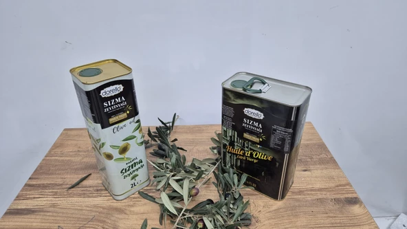 Dorello İlk Hasat Zeytinyağı  Teneke 5 Lt ürün görseli 1