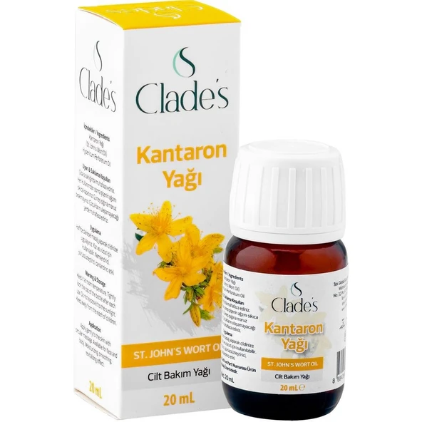 Kantaron Yağı 20 ml - Cilt Bakım Yağı Centaury Oil ürün görseli 1