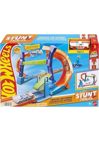 Hot Wheels Stunt Tracks GBF81 JFH36 Lisanslı Ürün ürün görseli 1