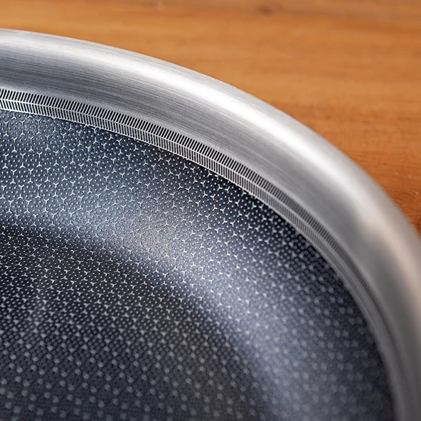 Emsan Pro Tri Ply Tava 28 cm - Resim 2