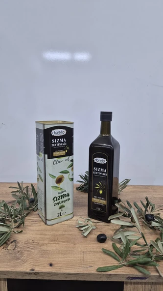 Dorello Soğuk Sıkım Zeytinyağı Tenek & Cam Şişe 3 Lt ürün görseli 1