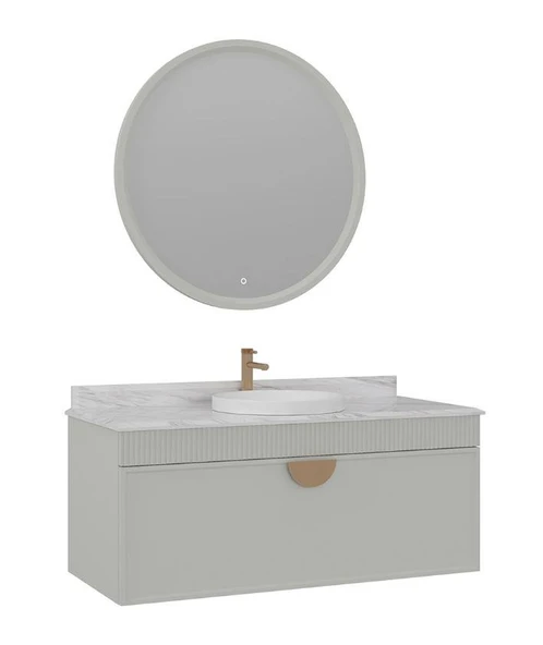 Orka Molino 120 cm Kaşmir Banyo Dolabı Takımı ürün görseli 1