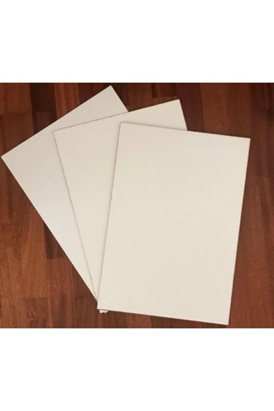 Feoly Art 3 mm 35x50 MDF Plaka (3 ADET) - Hobi, Maket, Ahşap El Sanatları İçin Uygun (3`lü Paket) ürün görseli 1