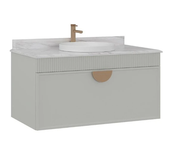 Orka Molino 120 cm Kaşmir Banyo Dolabı Alt Modül ve Lavabo ürün görseli 1