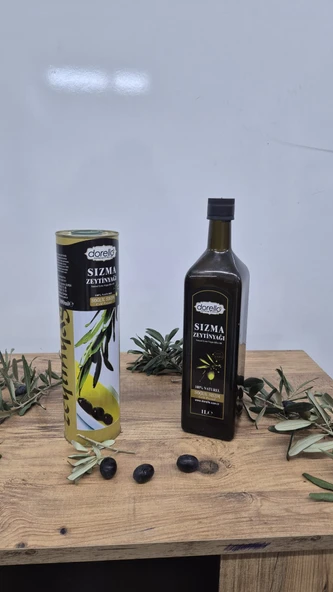 Dorello Organik Zeytinyağı  Teneke & Cam Şişe 3 Lt ürün görseli 1