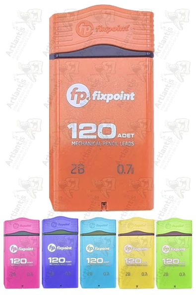 Kalem Ucu 120 li 0.7 mm 2B 1 Paket Fixpoint Çoklu Versatil Kalem Uç Mekanik Uçlu Otomatik Kurşun Kalem Ucu 60 mm Yumuşak ürün görseli 1