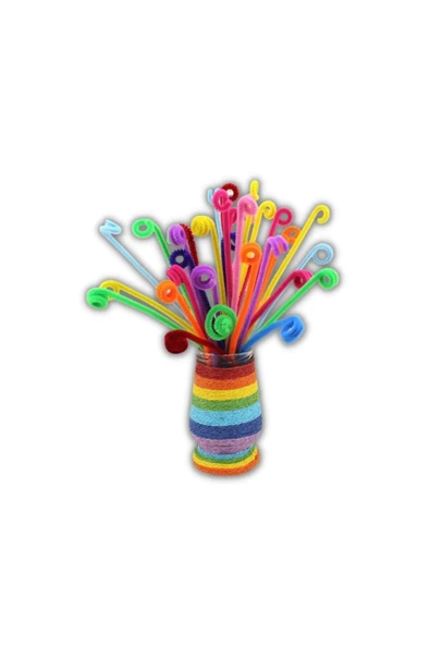 Şönil Renkli 30 Cm 25'li 1 Paket 30 cm Renkli Şönil 25 li 1 Paket ürün görseli 1