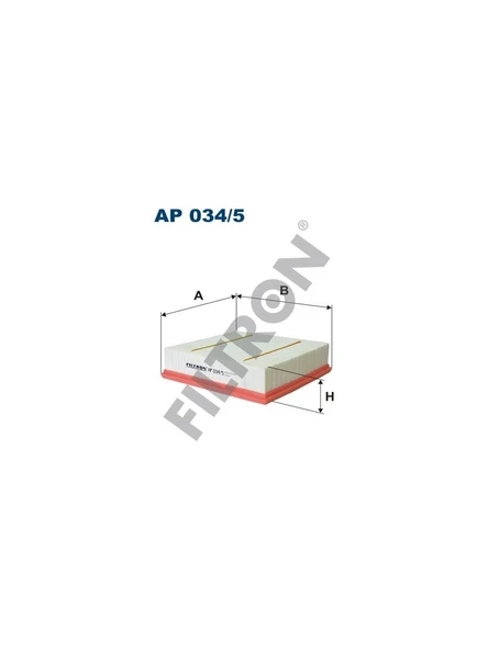 Filtron AP034/5 Hava Filtresi 6510940204 A6510940204 165465DA0A MERCEDES A160 A200 A180 CDI B220 B200CDI CLA GLA INFINITI Q30 1.5 - 2.0 ürün görseli 1