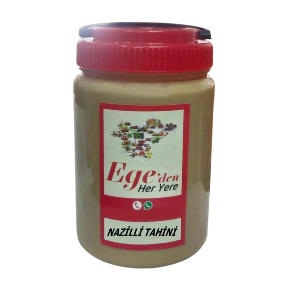 Ege'den Her Yere Taş Değirmen Tahin 1 Kg.(Nazilli Tahini) ürün görseli 1