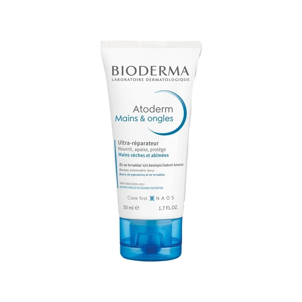 Bioderma Atoderm Hand & Nail Cream 50 ml ürün görseli 1