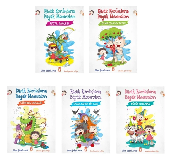 Selcen Yüksel Arvas Küçük Kardeşlerin Büyük Maceraları Seti 5 Kitap ürün görseli 1