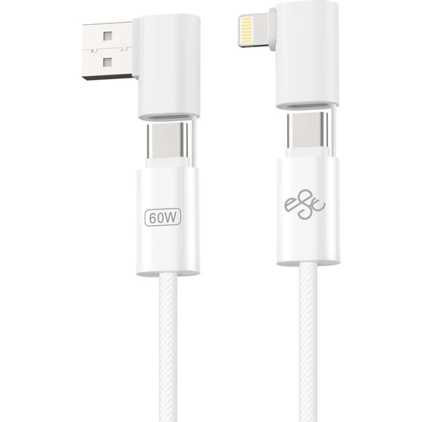 Eagleton S171-4 60W 4in1 Usb-Cc To Usb-Cl Hızlışarj Kablosu ürün görseli 1