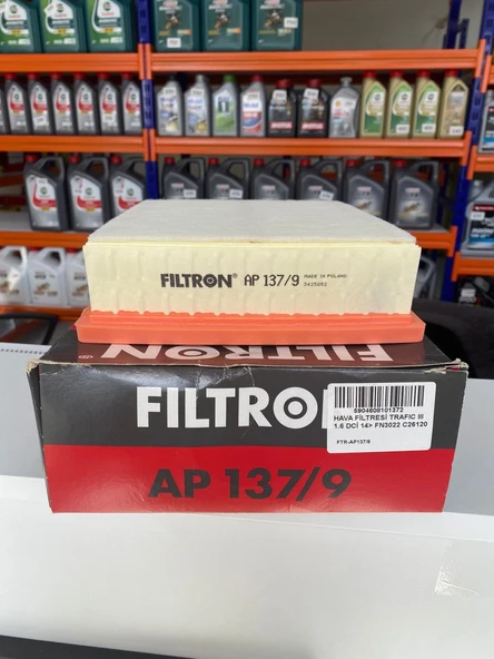 Filtron AP137/9 Hava Filtresi Renault Trafic Iıı / Master Iı / Vivaro / Movano ürün görseli 1