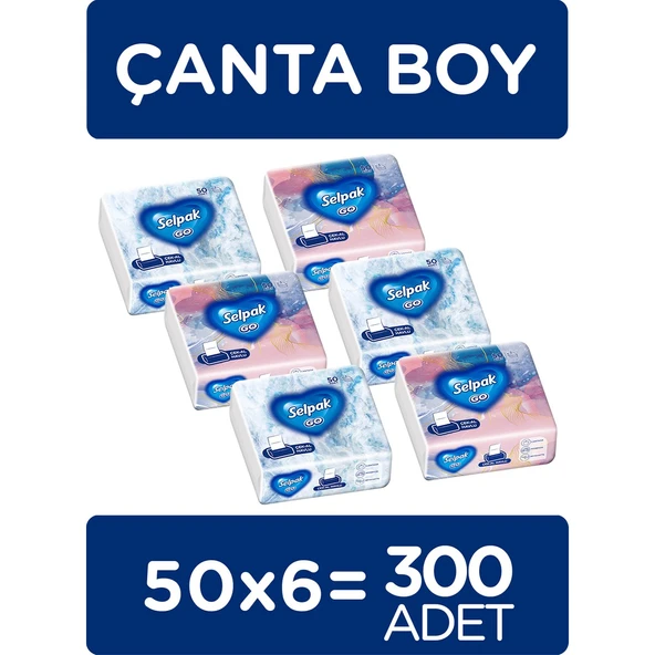 Selpak Go Çek-Al Havlu 6*50 Yaprak ürün görseli 1