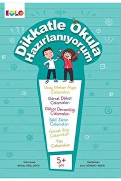 EOLO 5+ DİKKATLE OKULA HAZIRLANIYORUM ürün görseli 1