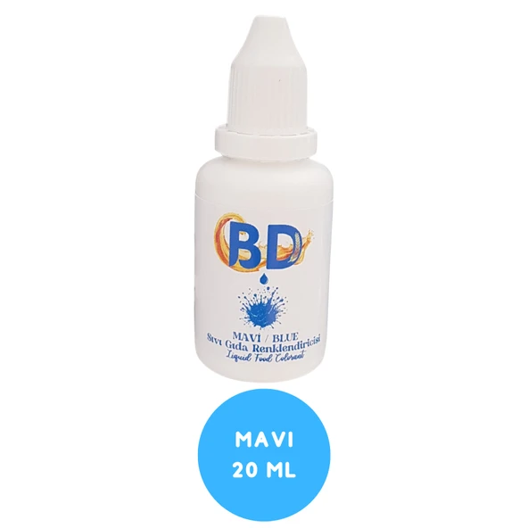 BD Sıvı Gıda Boyası 20 ml Mavi ürün görseli 1