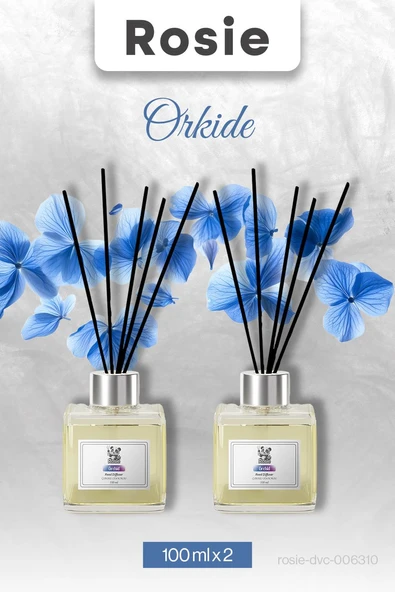 Rosie Orkide 2 adet Çubuklu Oda Kokusu 100 ml ürün görseli 1