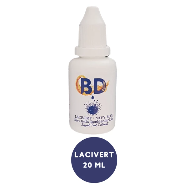 BD Sıvı Gıda Boyası 20 ml Lacivert ürün görseli 1