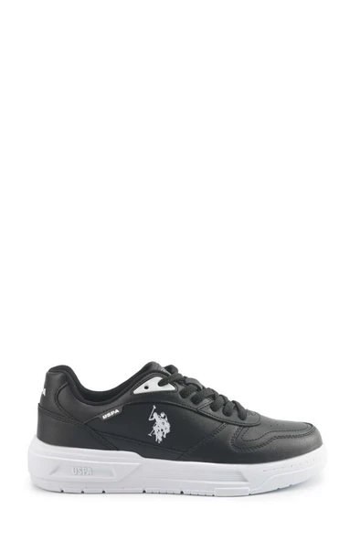 U.S. Polo Assn. REKE 5PR 102021429 Kadın Sneaker Ayakkabı Siyah 36-40 ürün görseli 1