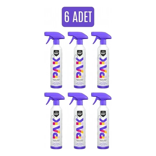 Selsil Selsil Pak Mucize Köpük Temizleyici Sprey 6'lı 500 ml ürün görseli 1