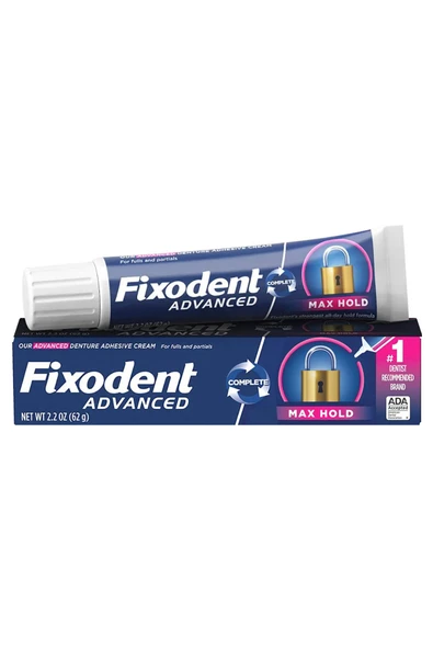 Fixodent Advanced Protez Diş Yapıştırıcı Krem 62GR ürün görseli 1