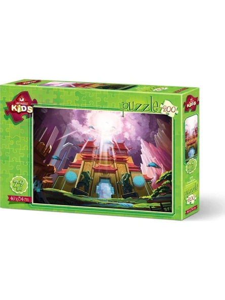 Art Puzzle Kids Fantastik Şato 200 Parça Puzzle - 4530 ürün görseli 1
